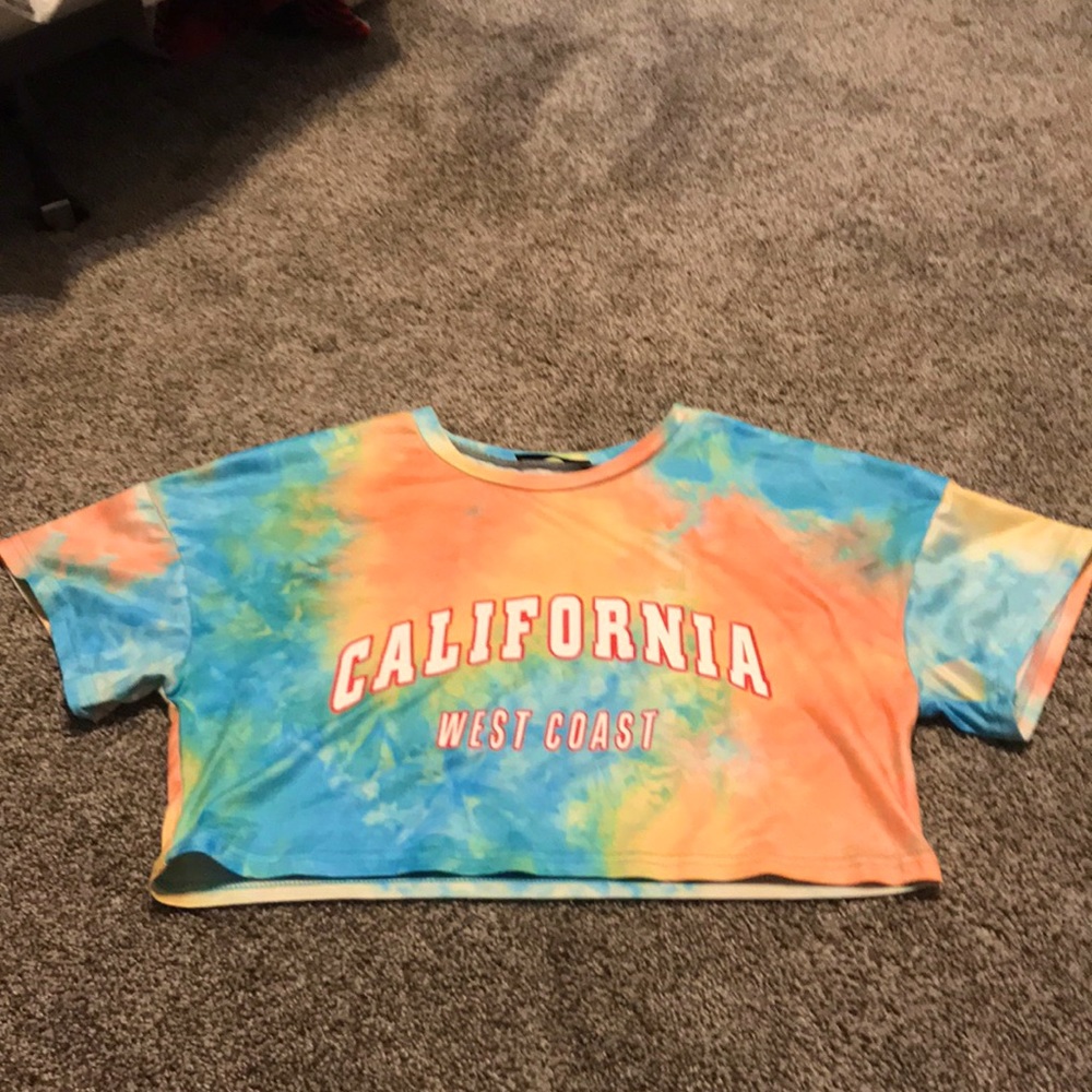 California west coast crop top